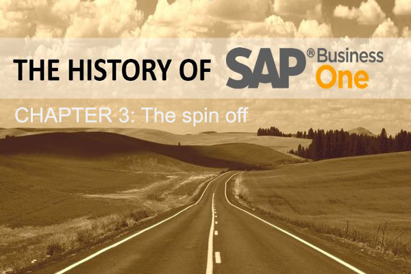 SAP Business One: The spin off