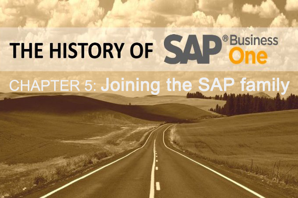 Lịch sử SAP Business One Phần 5: Gia nhập SAP